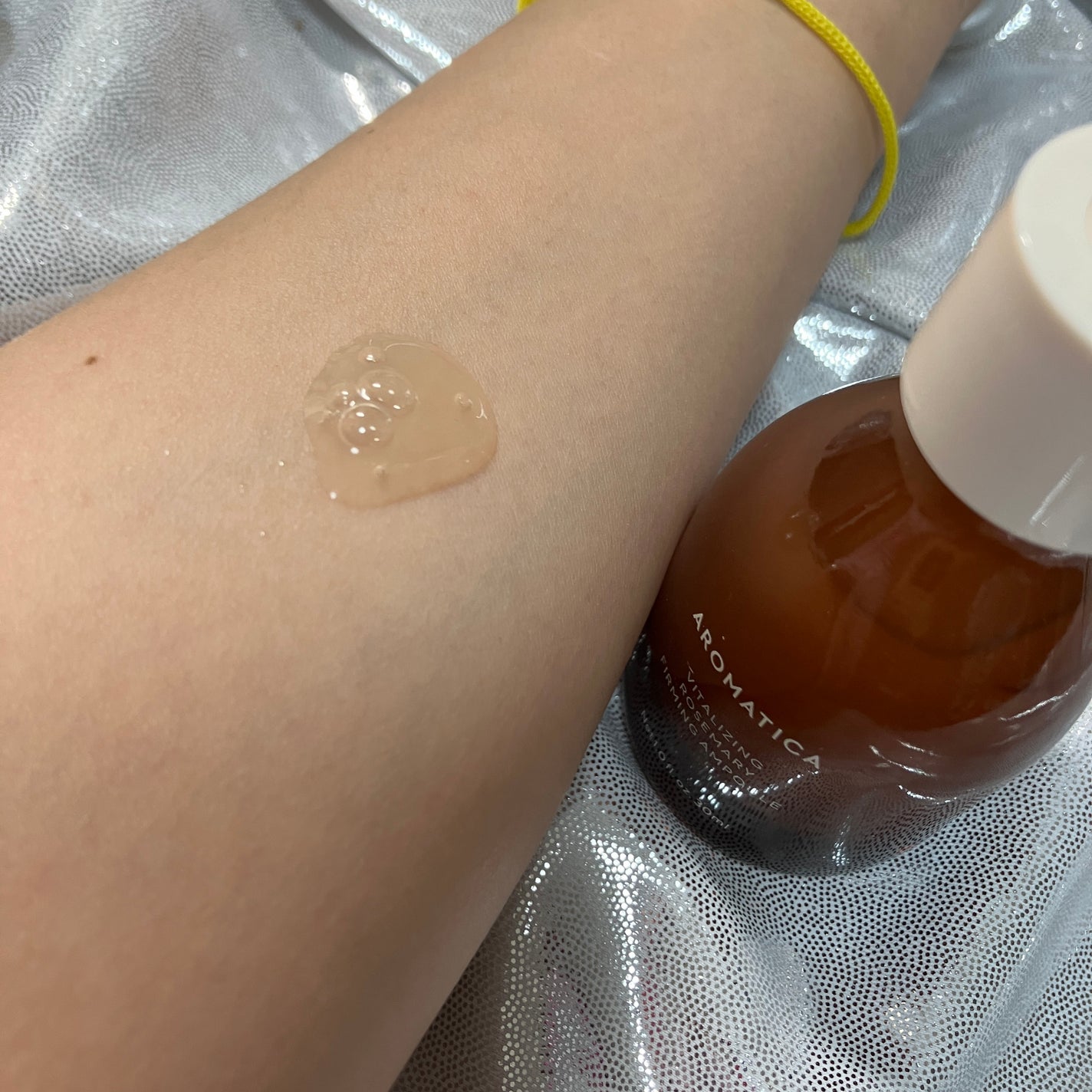 バイタライジング ローズマリー ファーミング アンプル/AROMATICA/美容液を使ったクチコミ(3枚目)
