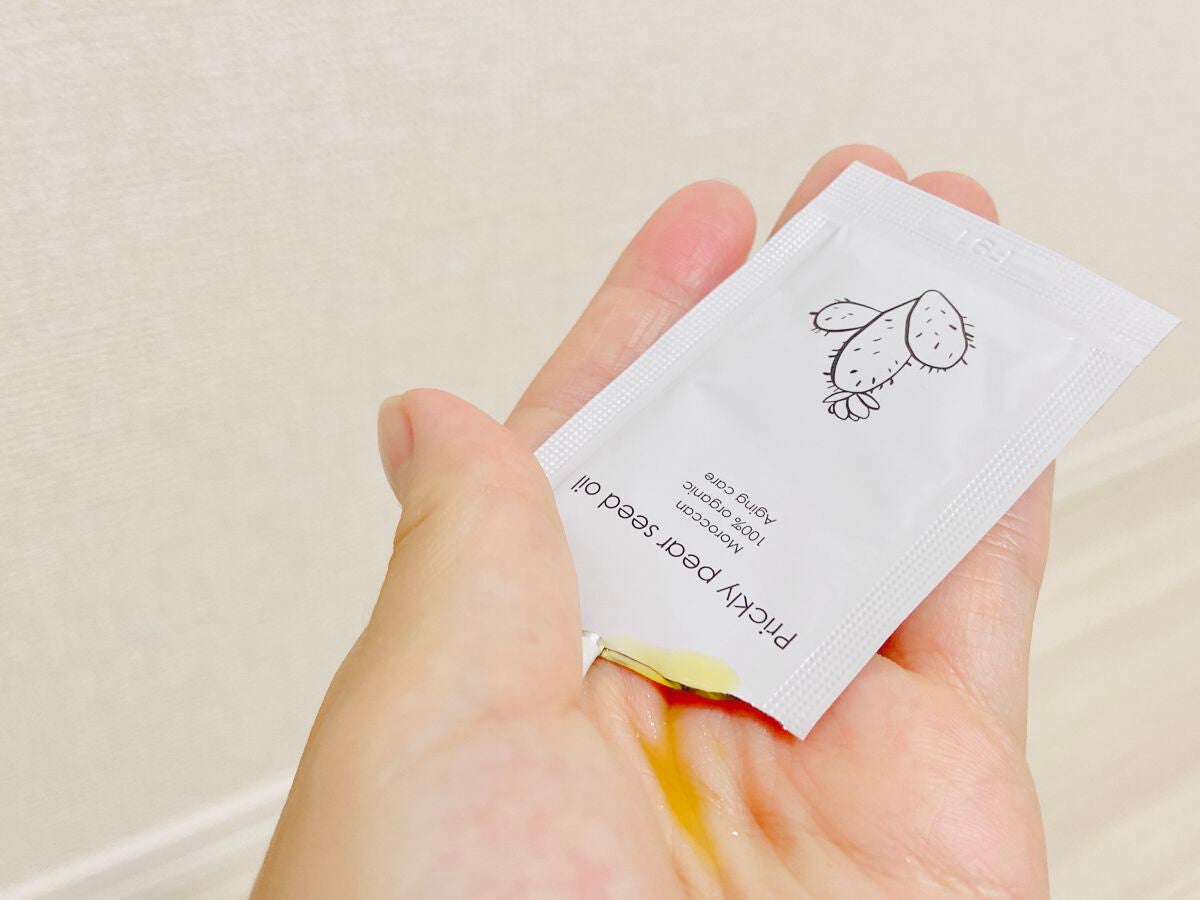 モロッコ100%オーガニック ウチワサボテンオイル/Natural Majesty/フェイスオイルを使ったクチコミ(6枚目)