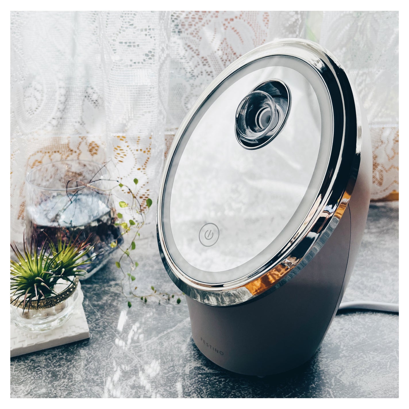 フェイシャルクレンジングナノスチーマー/FESTINO/美顔器・マッサージを使ったクチコミ(10枚目)