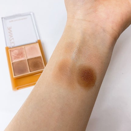 スキニーリッチシャドウ/excel/アイシャドウパレットを使ったクチコミ(3枚目)