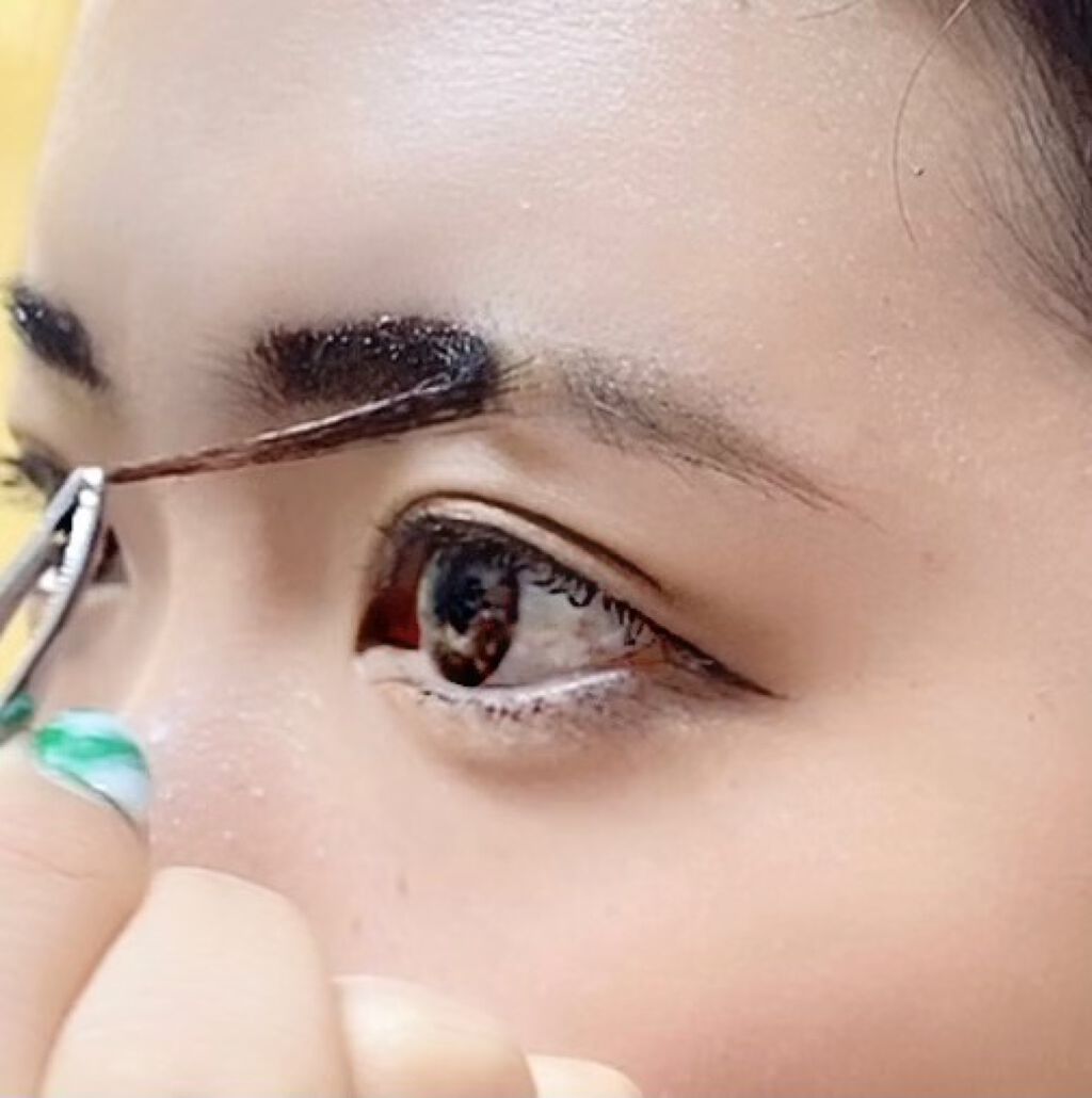 ブロウインク ジェルティント/MAYBELLINE NEW YORK/眉ティントを使ったクチコミ(5枚目)