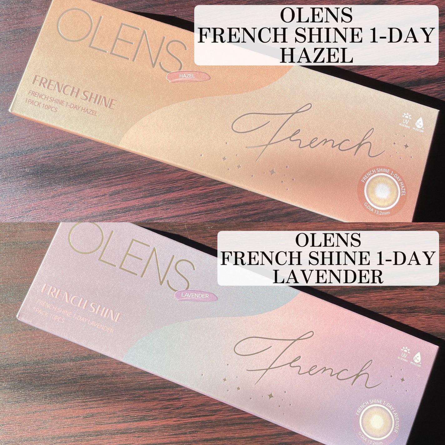FrenchShine1day/OLENS/ワンデー(1DAY)カラコンを使ったクチコミ(2枚目)