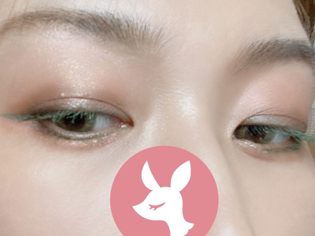 ニューデップスアイシャドウ V005 ニューウェーブ/hince/単色アイシャドウを使ったクチコミ（3枚目）