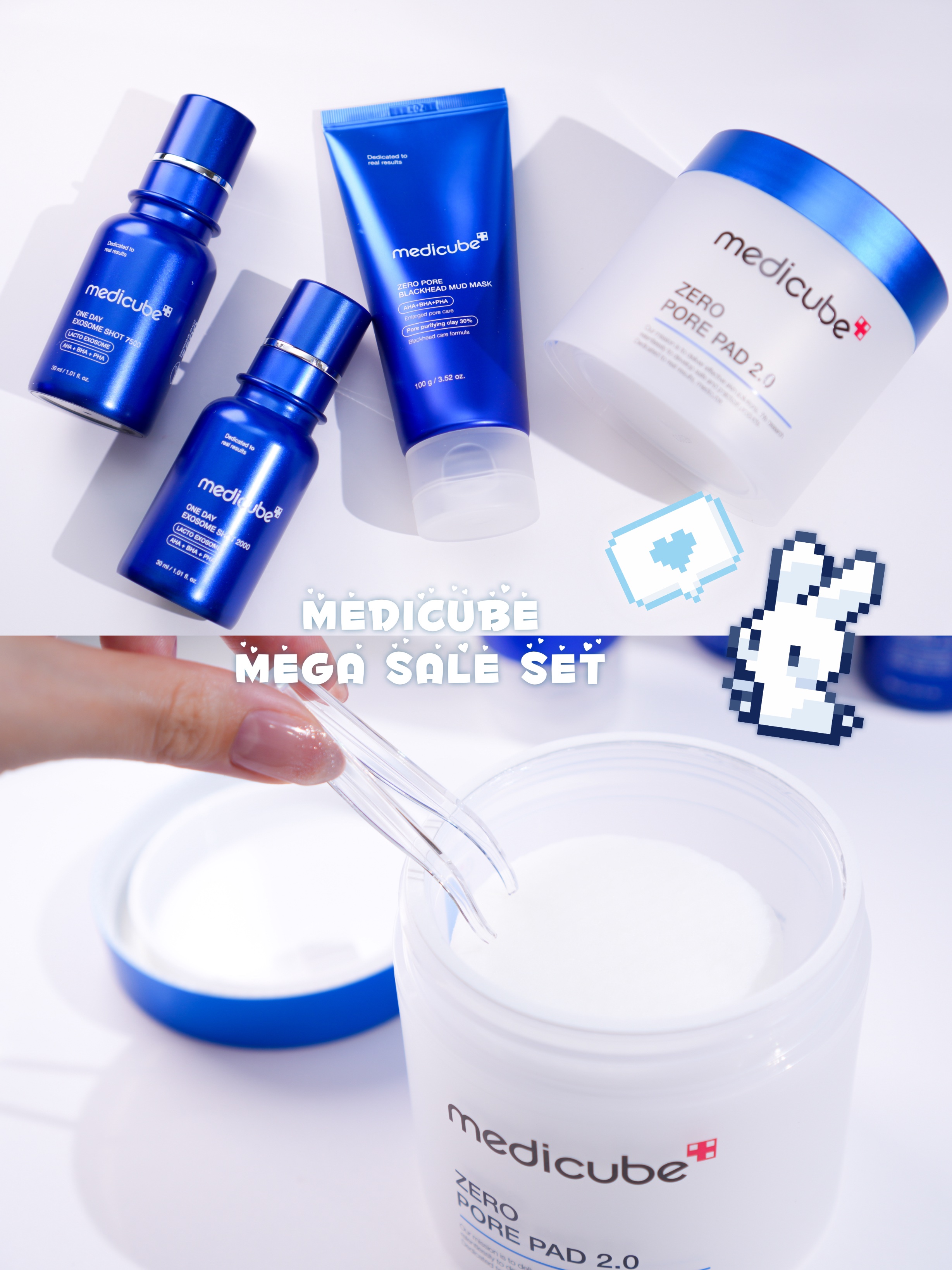 ゼロ毛穴パッド 2.0/MEDICUBE/トナーパッドを使ったクチコミ（1枚目）