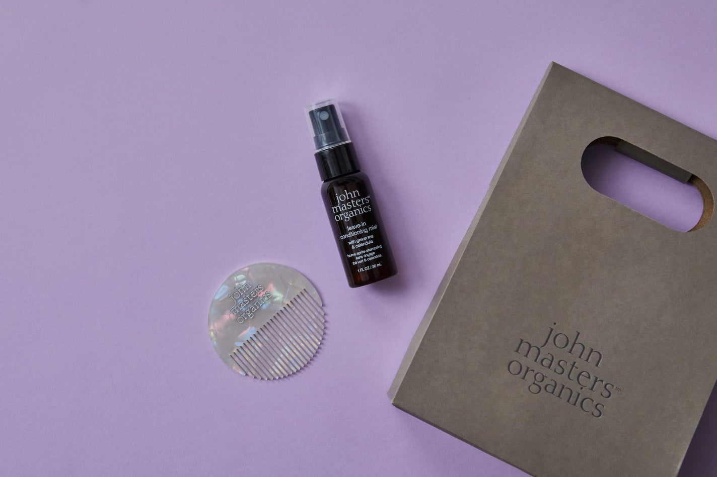 【WEB限定】hair comb set gift(shell) john masters organics