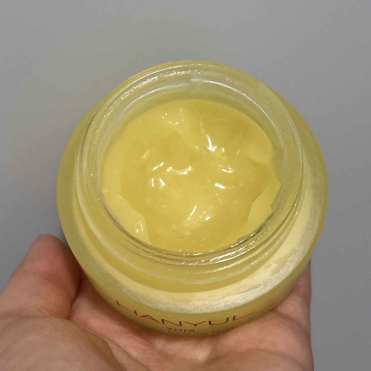 月光ゆず睡眠パック/HANYUL(ハンユル)/フェイスクリームを使ったクチコミ（3枚目）