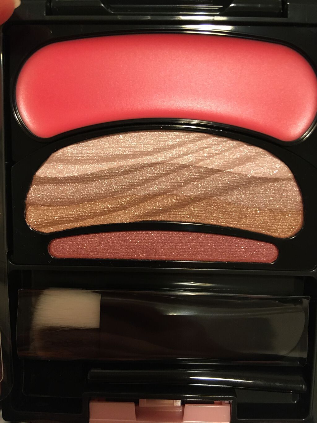 ブラシひと塗りシャドウN/オーブ/アイシャドウパレットを使ったクチコミ(3枚目)