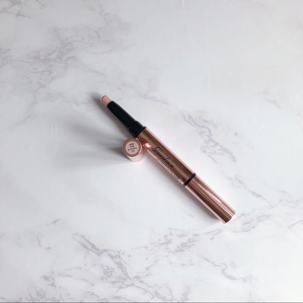 マッドアイ コントラスト デュオシャドウ/GUERLAIN/スティックアイシャドウを使ったクチコミ（2枚目）