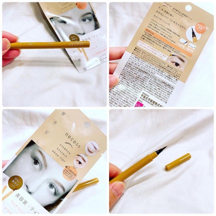 necess まゆ書き足し美容液ティント /コジット/眉ティントを使ったクチコミ(9枚目)