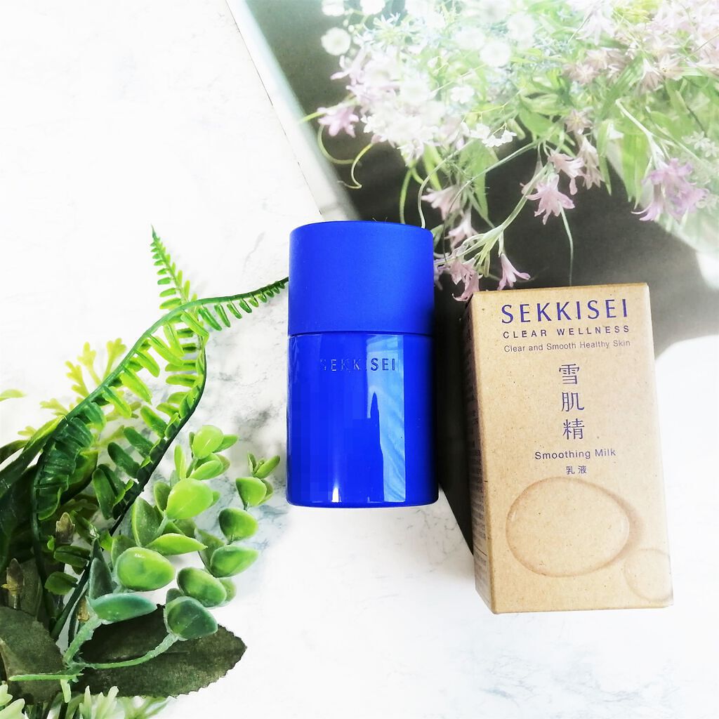 クリアウェルネス スムージング ミルク/雪肌精/乳液を使ったクチコミ（1枚目）