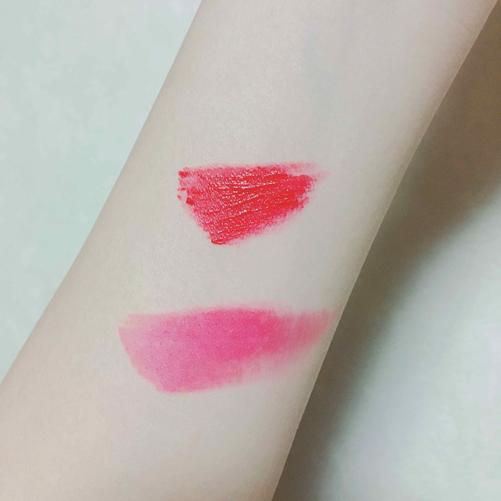 スウィーツ スウィーツ フルーツティントバームのクチコミ「
こんばんは🐶
今日は私がめちゃくちゃ(強調)オススメする(多分)絶対落ちないティントです💄
.....」（2枚目）