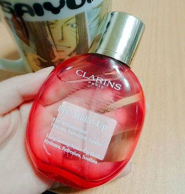 フィックス メイクアップ/CLARINS/ミスト状化粧水を使ったクチコミ（1枚目）