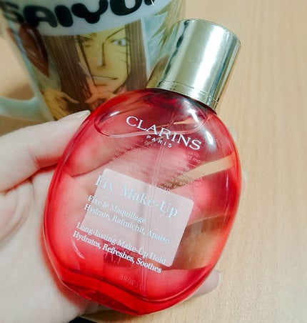 フィックス メイクアップ/CLARINS/ミスト状化粧水を使ったクチコミ(1枚目)