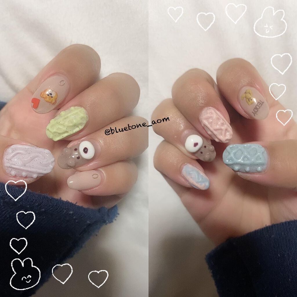 クリアジェル/Petit Price/ジェルネイルを使ったクチコミ(1枚目)