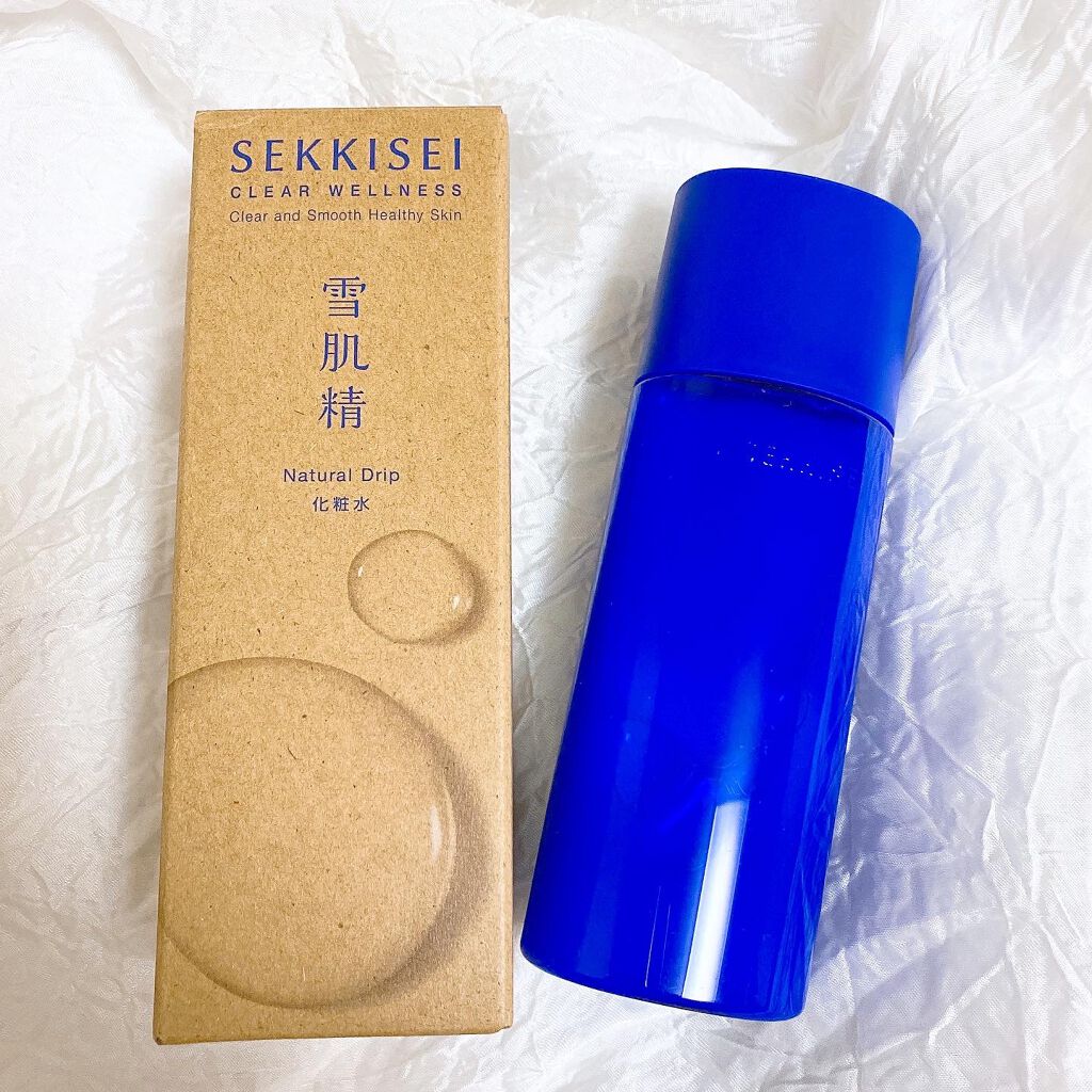 クリアウェルネス ナチュラル ドリップ/雪肌精/化粧水を使ったクチコミ(1枚目)