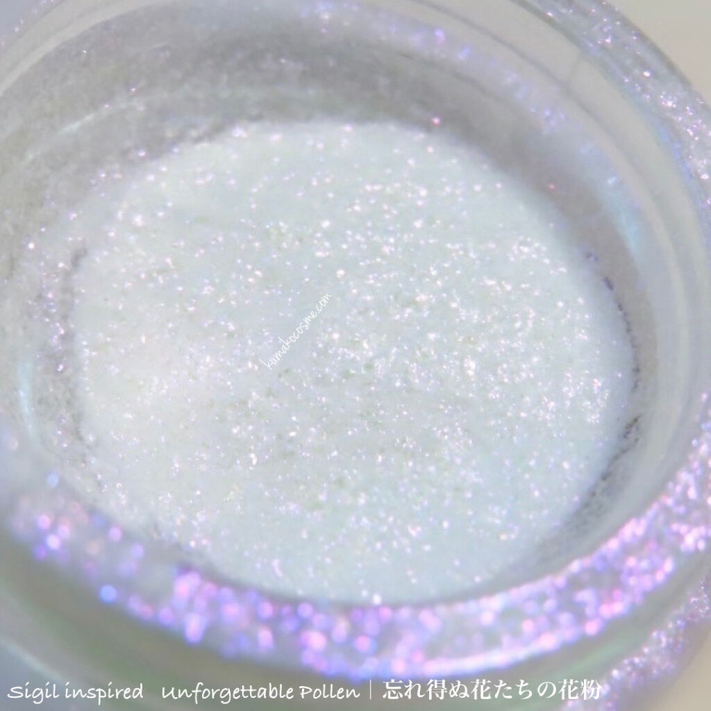 Sigil Inspired Magic Eyeshadows/SIGIL inspired/単色アイシャドウを使ったクチコミ（2枚目）