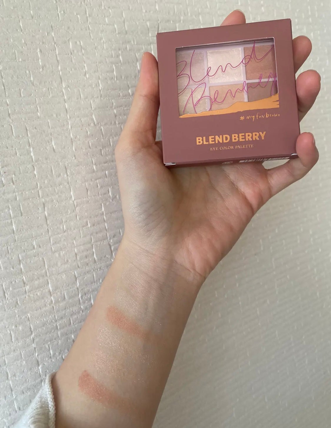 オーラクリエイション/BLEND BERRY/アイシャドウパレットを使ったクチコミ(3枚目)