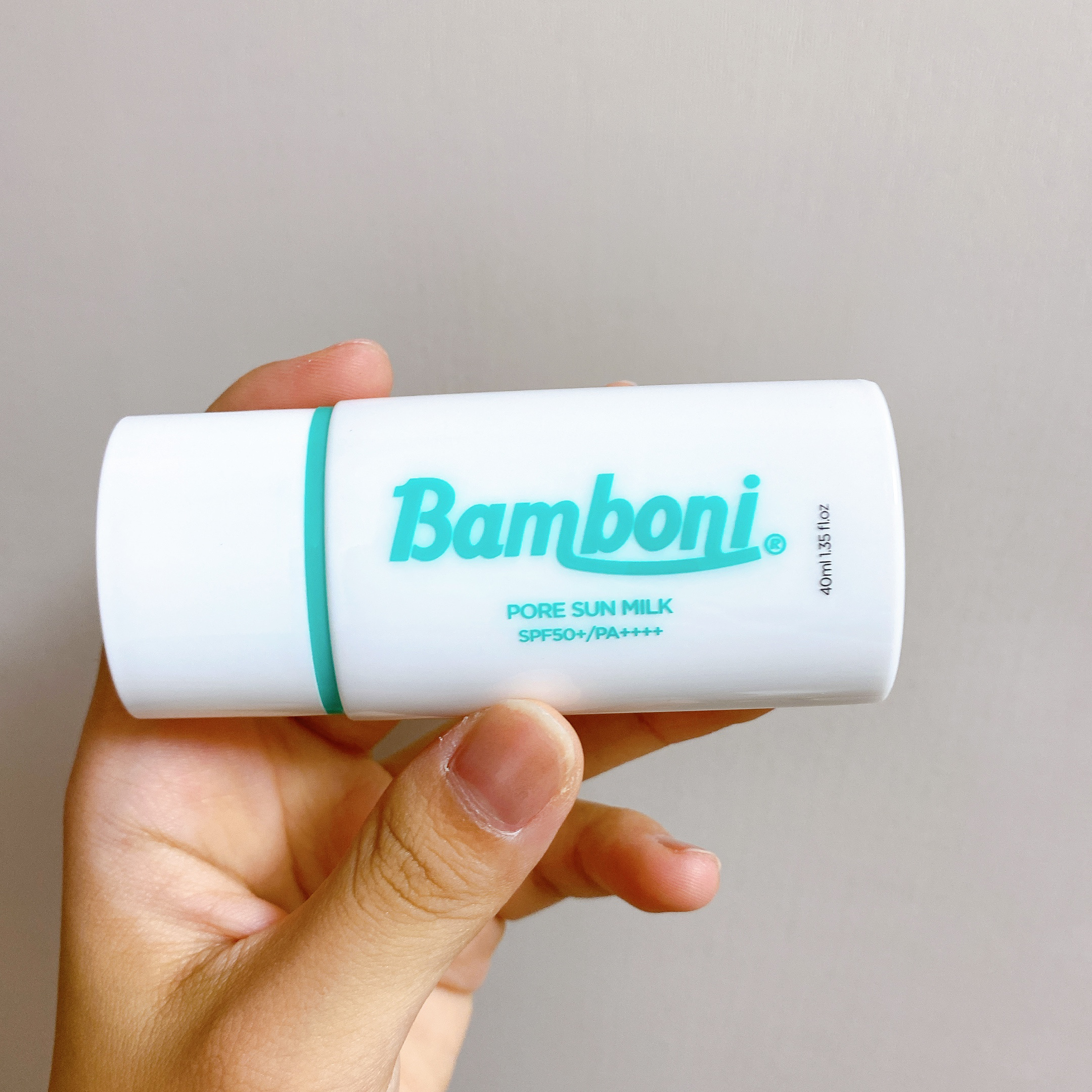 ポア サン ミルク/Bamboni/日焼け止めミルクを使ったクチコミ（1枚目）