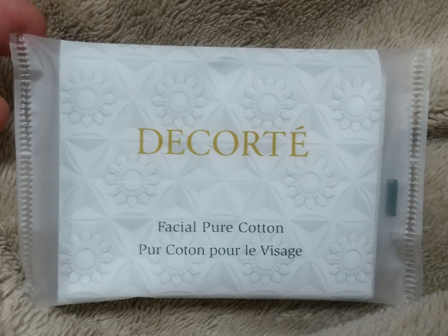 フェイシャル ピュア コットン/DECORTÉ/コットンを使ったクチコミ(1枚目)