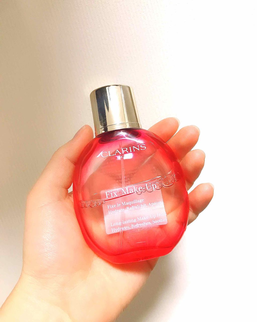 フィックス メイクアップ/CLARINS/ミスト状化粧水を使ったクチコミ(1枚目)