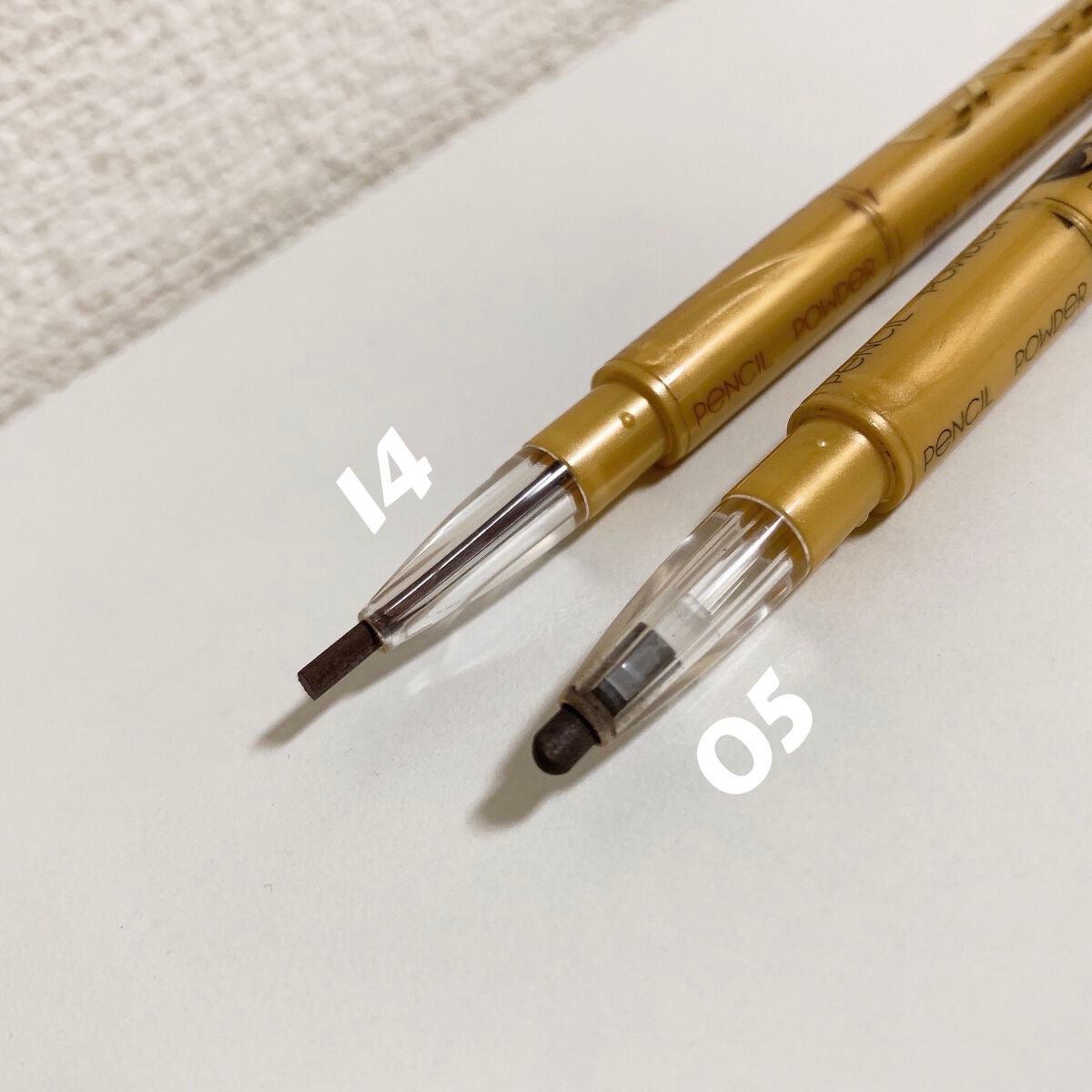 パウダー&ペンシル アイブロウEX/excel/アイブロウペンシルを使ったクチコミ(2枚目)