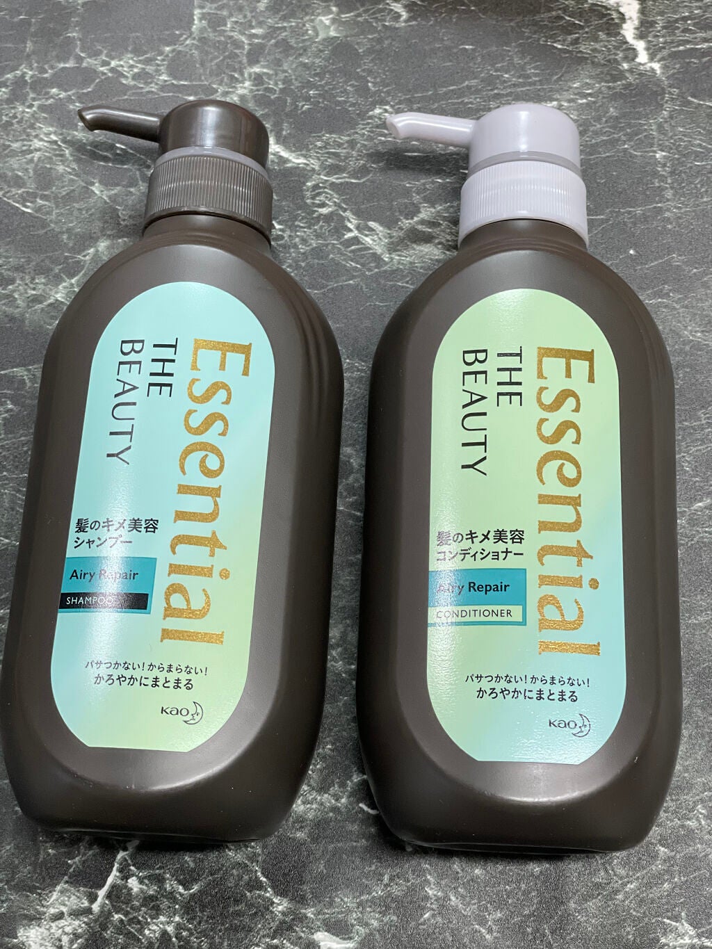 THE BEAUTY 髪のキメ美容シャンプー/コンディショナー<エアリーリペア>	/エッセンシャル/シャンプー・コンディショナーを使ったクチコミ(3枚目)