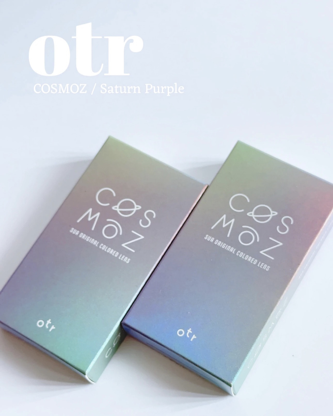 Cosmoz Saturn Purple/otr/カラーコンタクトレンズを使ったクチコミ（2枚目）