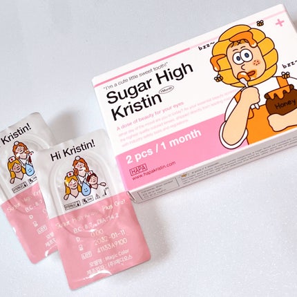 Suger High Kristin/Hapa kristin/カラーコンタクトレンズを使ったクチコミ(5枚目)