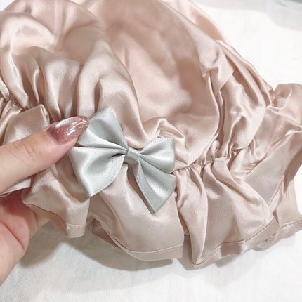 シルクビューティナイトキャップ/コジット/ヘアケアグッズを使ったクチコミ(4枚目)