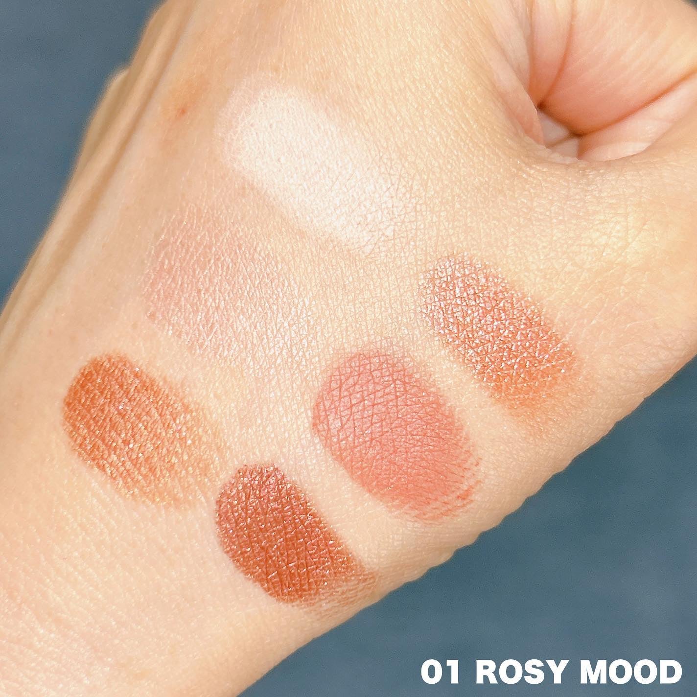 ザ スキン アイシャドウ パレット/perse/アイシャドウパレットを使ったクチコミ(4枚目)