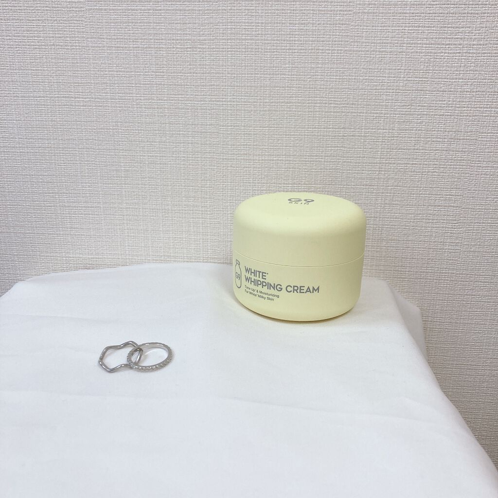WHITE WHIPPING CREAM(ウユクリーム)/G9SKIN/化粧下地を使ったクチコミ(2枚目)