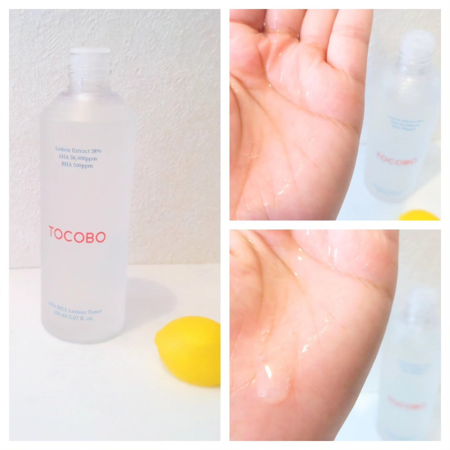 アハバハレモントナー/TOCOBO/化粧水を使ったクチコミ（3枚目）