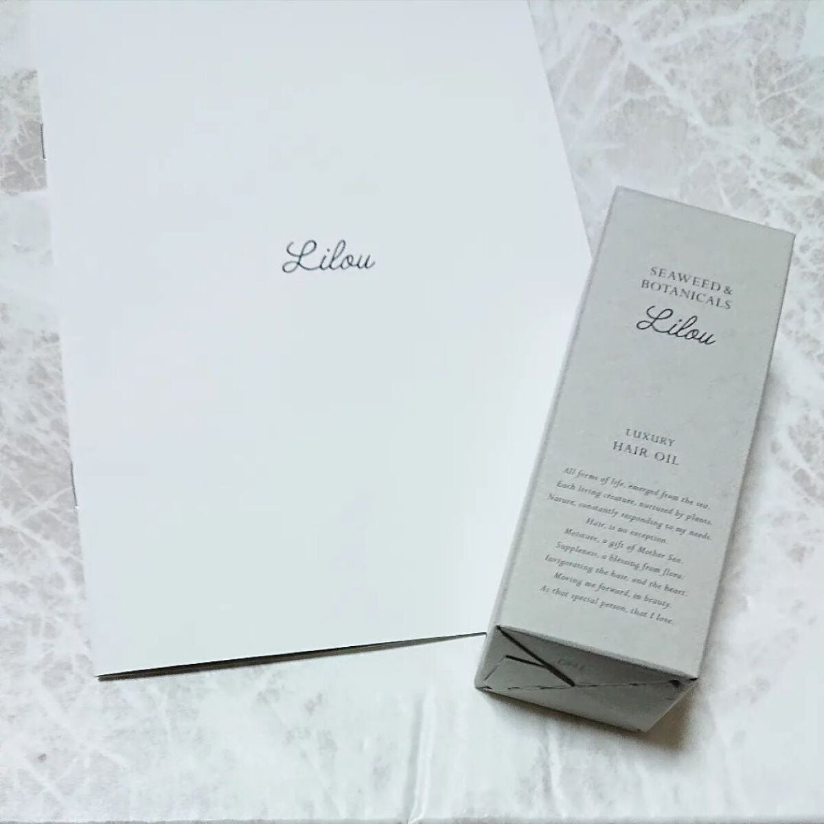 Lilou リル ラグジュアリーヘアオイル/Lilou/ヘアオイルを使ったクチコミ(1枚目)