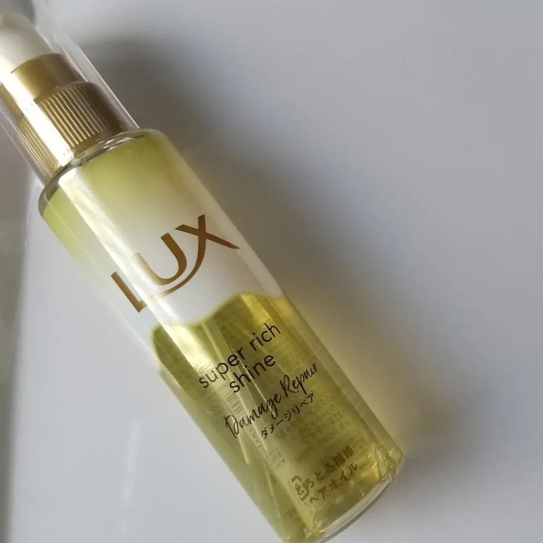 スーパーリッチシャイン ダメージリペア とろとろ補修ヘアオイル/LUX/ヘアオイルを使ったクチコミ(2枚目)