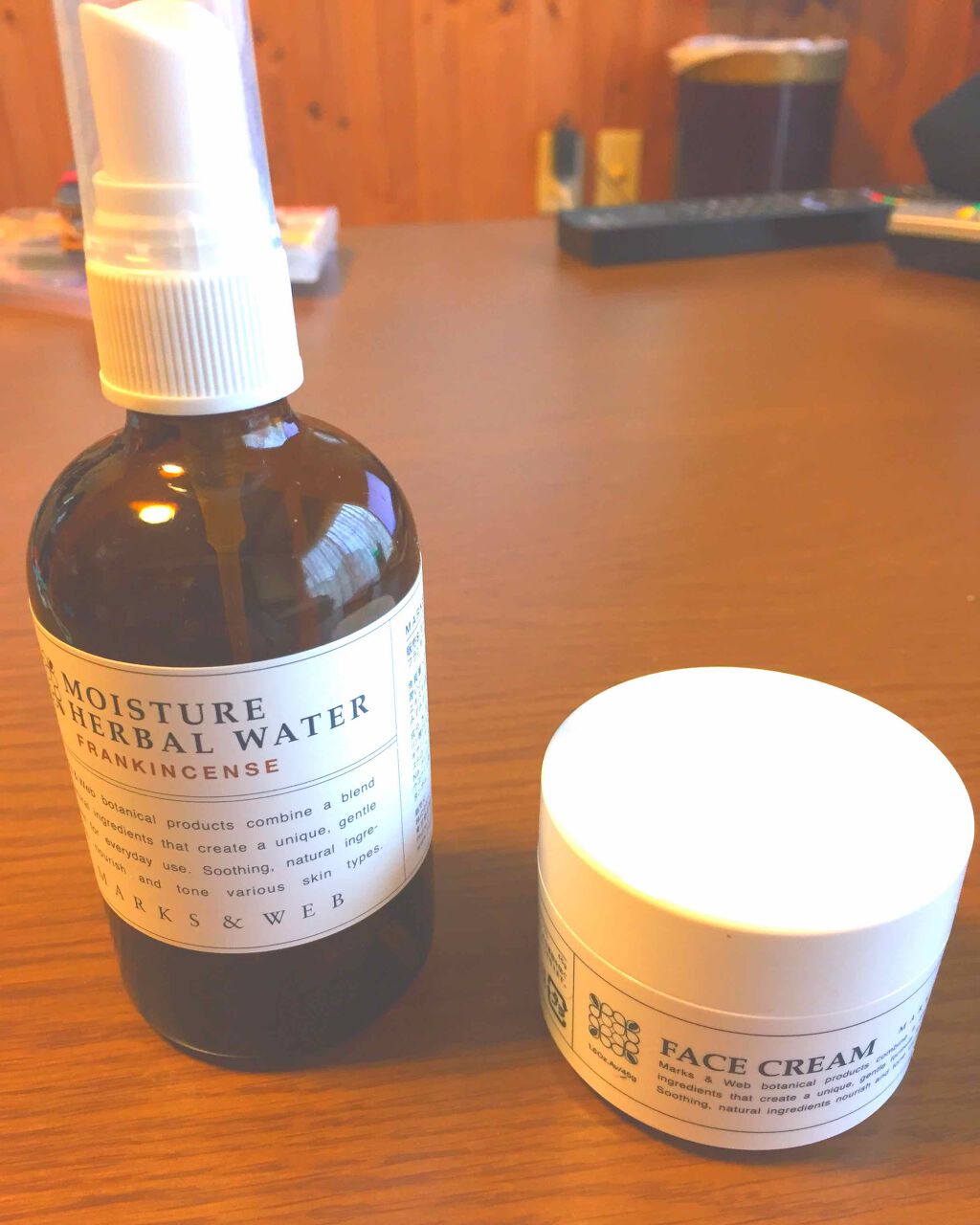 モイスチャーハーバルウォーター ラベンダー／カモミール/MARKS&WEB/ミスト状化粧水を使ったクチコミ（1枚目）