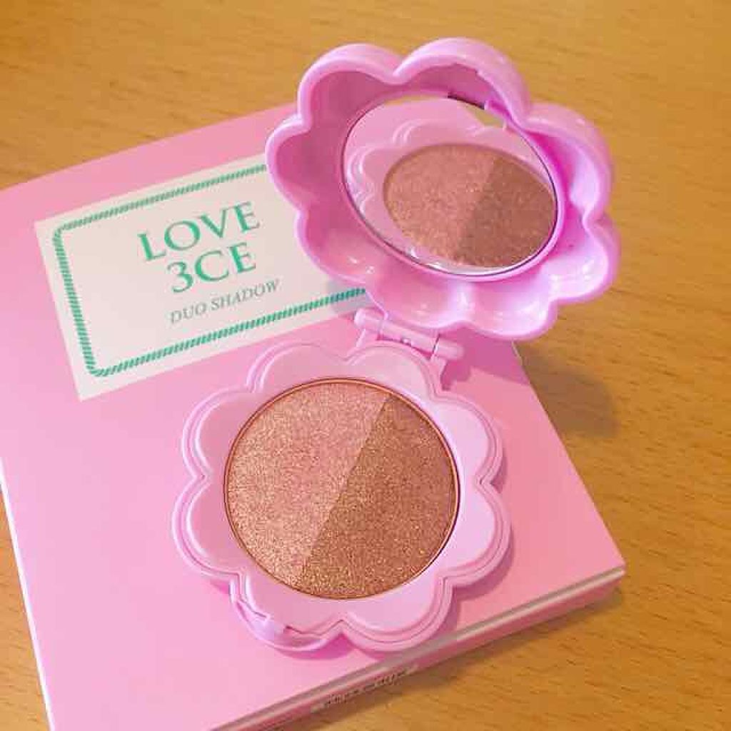 LOVE 3ce DUO SHADOW/3CE/アイシャドウパレットを使ったクチコミ（1枚目）