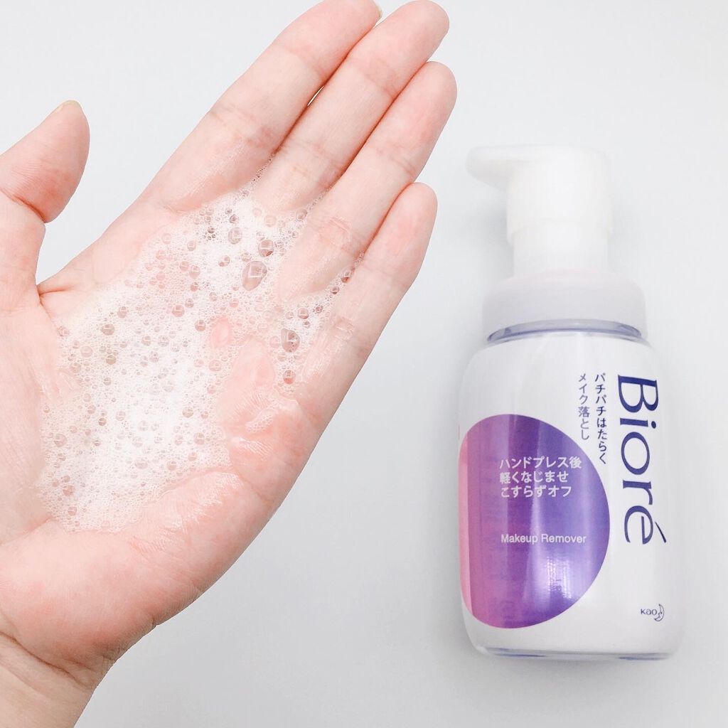 パチパチはたらくメイク落とし/ビオレ/クレンジングウォーターを使ったクチコミ(4枚目)