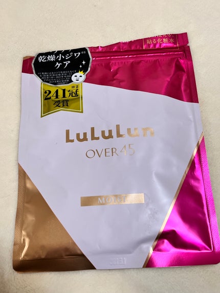 ルルルンOVER45 カメリアピンク(モイスト)/ルルルン/シートマスク・パックを使ったクチコミ(1枚目)