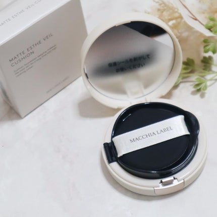 マットエステヴェール クッション/Macchia Label/クッションファンデーションを使ったクチコミ(2枚目)