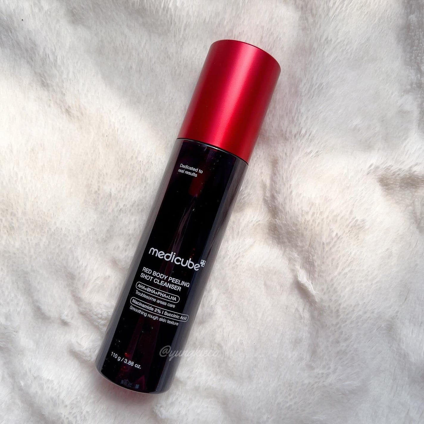 レッドアクネ ボディピーリングショット/MEDICUBE/ピーリングを使ったクチコミ(1枚目)