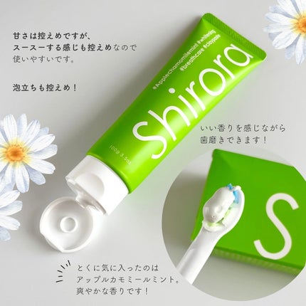 シローラクレイホワイトニング/Shirora/歯磨き粉を使ったクチコミ(4枚目)