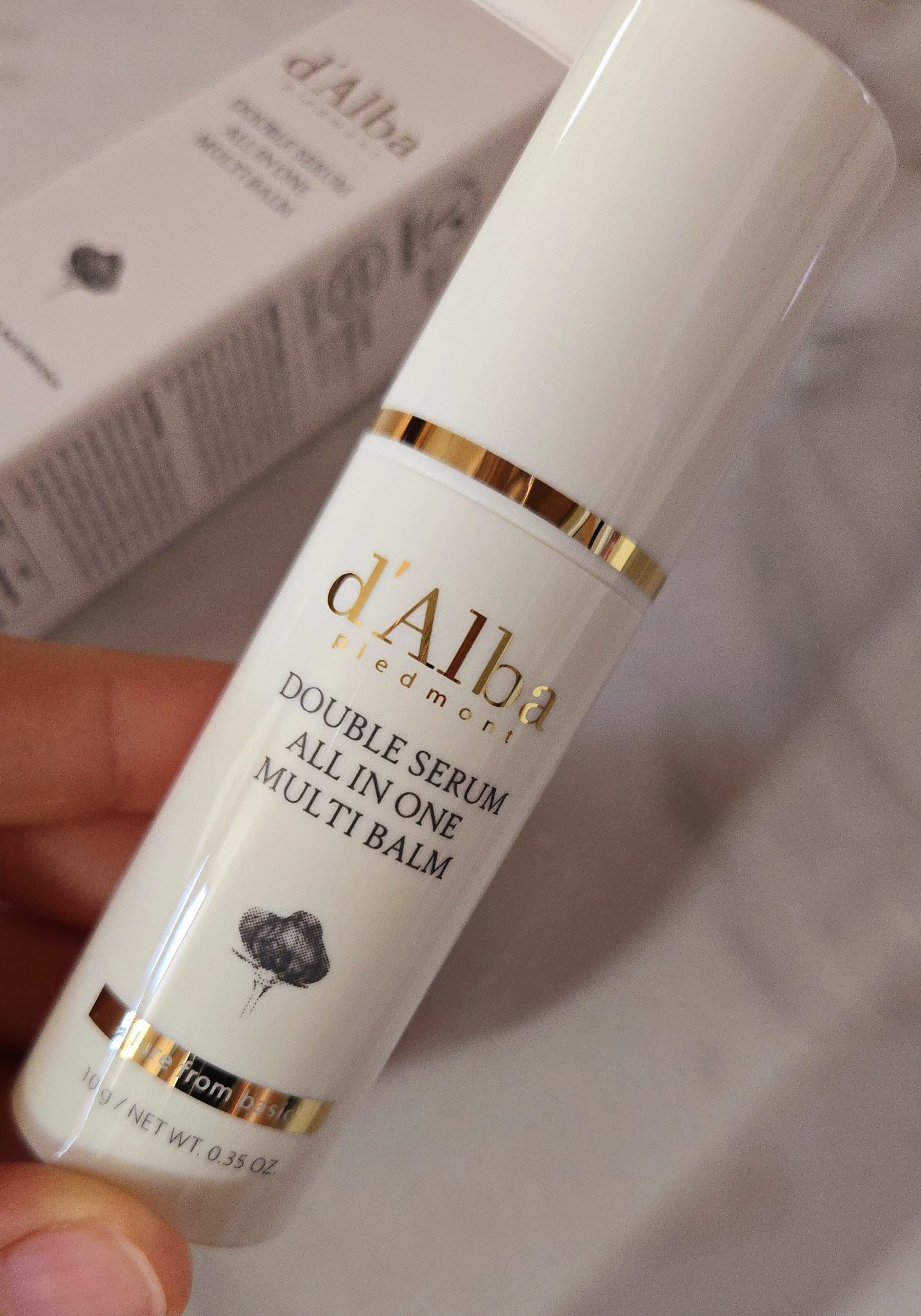 ダブルセラムオールインワンマルチバーム/ダルバ/フェイスバームを使ったクチコミ（2枚目）