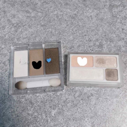 アイカラー4色タイプ オレンジブラウン/無印良品/アイシャドウパレットを使ったクチコミ(2枚目)