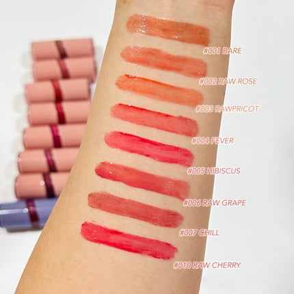 ロウグロウジェルティント/hince/リップティントを使ったクチコミ(2枚目)