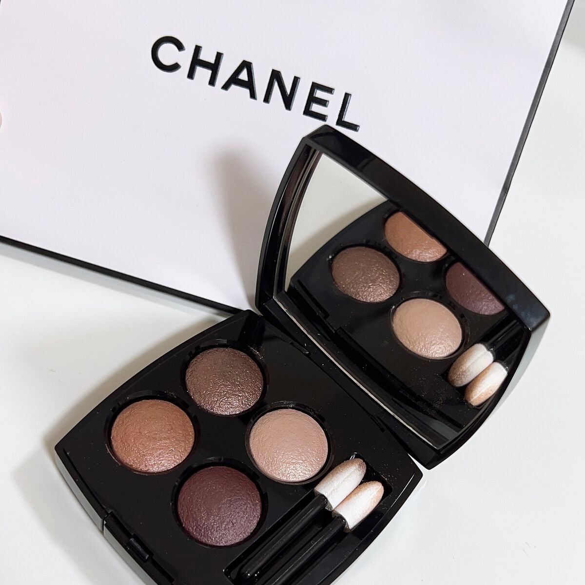 レ キャトル オンブル/CHANEL/アイシャドウパレットを使ったクチコミ(2枚目)