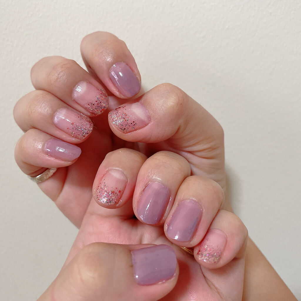 ジェルボリュームトップコート/キャンメイク/ネイルトップコートを使ったクチコミ（3枚目）