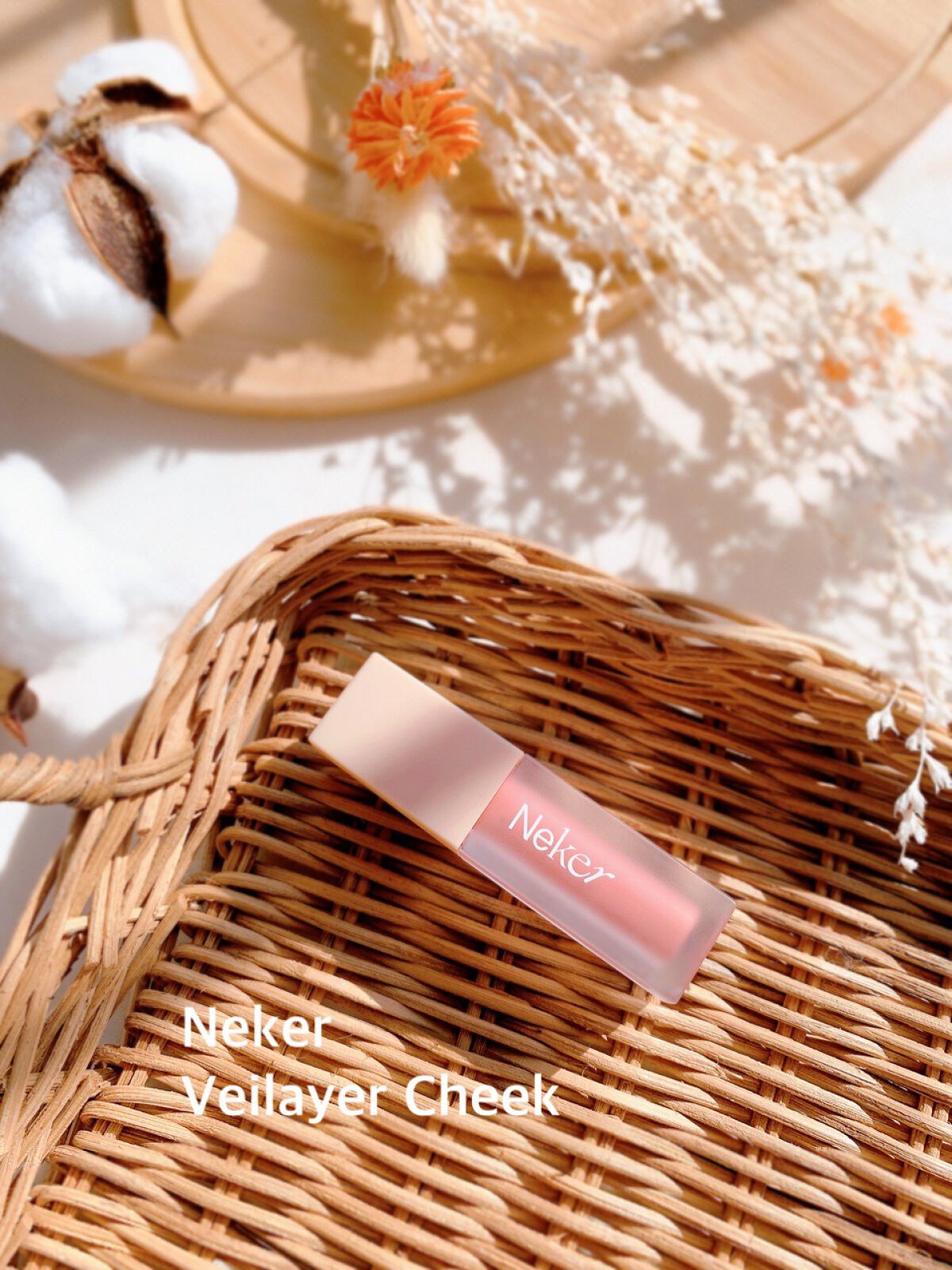 ベールレイヤーチーク 04 ロマンチックアンティーク/Neker /リキッドチークを使ったクチコミ（2枚目）