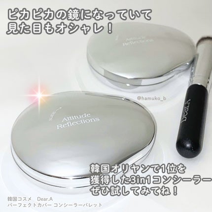 パーフェクトカバー コンシーラーパレット/Dear.A/パレットコンシーラーを使ったクチコミ(4枚目)