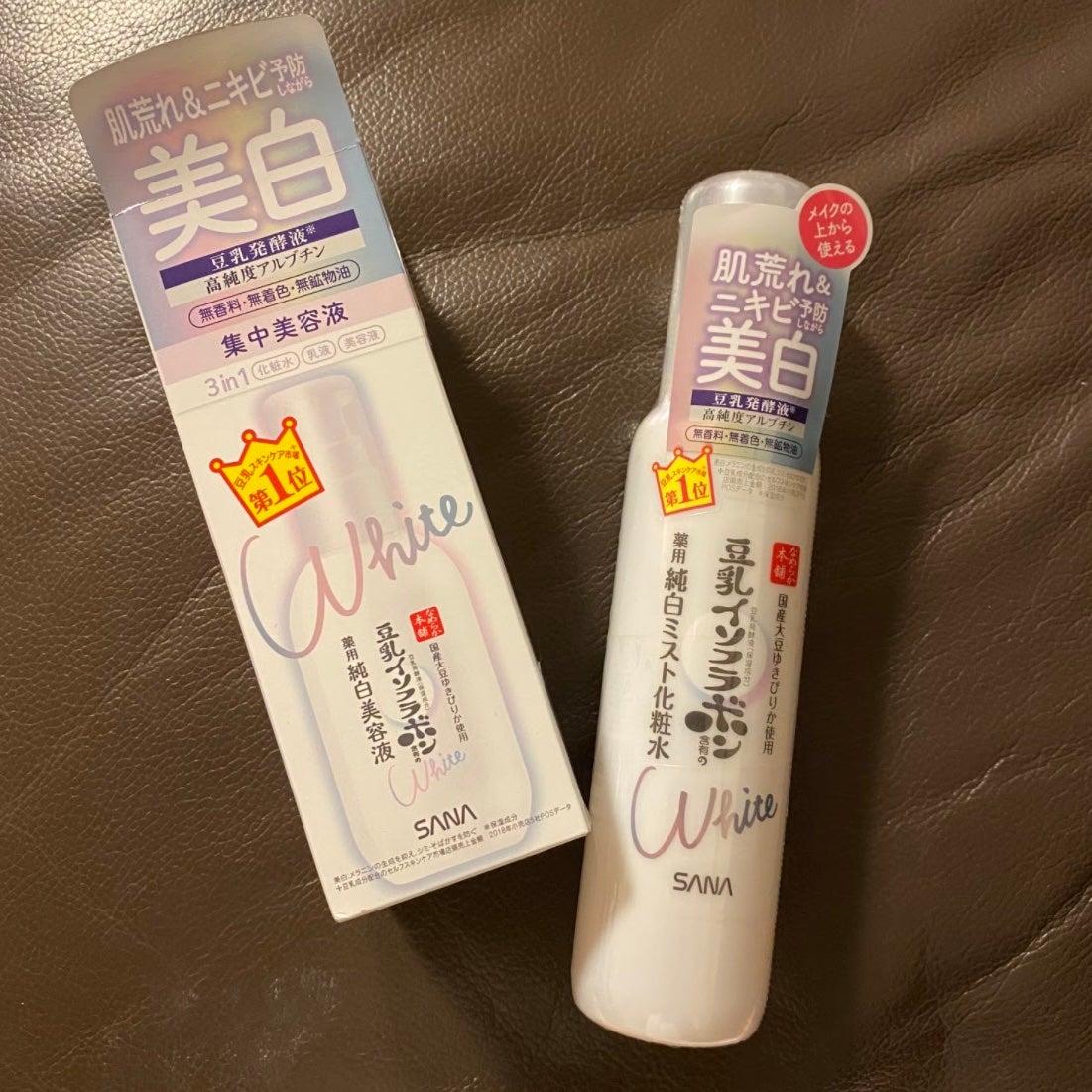 薬用美白ミスト化粧水/なめらか本舗/ミスト状化粧水を使ったクチコミ(1枚目)