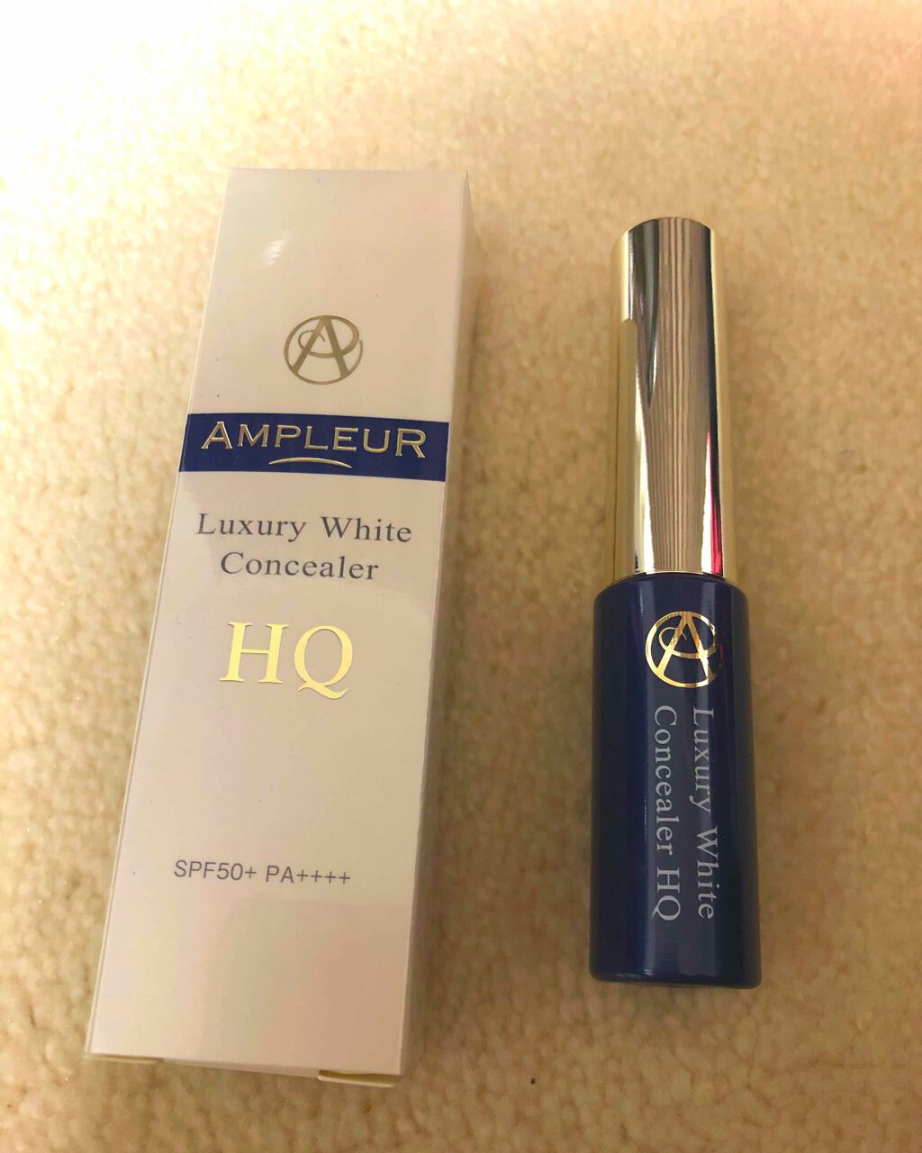 ラグジュアリーホワイト コンシーラーHQ/アンプルール/リキッドコンシーラーを使ったクチコミ（2枚目）